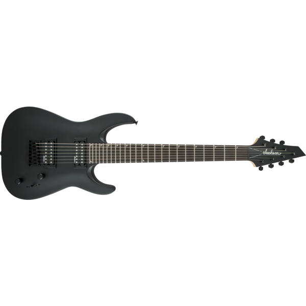 Jackson Jackson JS Dinky Arch Top Electric Guitar JS22-7 DKA HT Satin Black