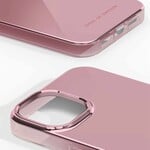 Ideal of Sweden Clear Case Magsafe Mirror Pink for iPhone 15