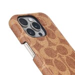 Coach Slim Wrap Signature C Case Tan iPhone 15 Pro Max