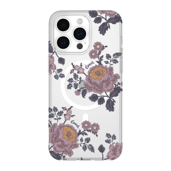 Coach Protective Case w/Magsafe Moody Floral iPhone 15 Pro Max