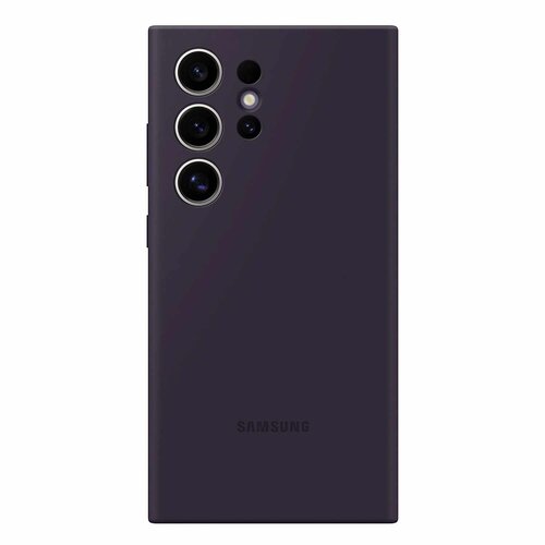 Samsung Samsung Silicone Case Dark Violet for Samsung Galaxy S24 Ultra