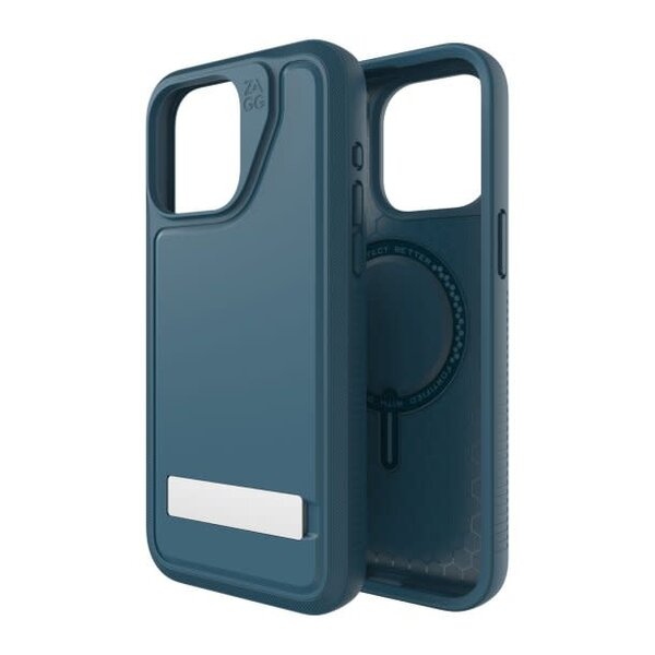 ZAGG Everest Snap Kickstand Case Marine iPhone 15 Pro Max