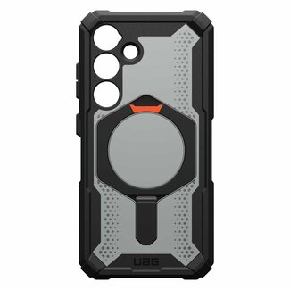 Urban Armor Gear UAG Plasma XTE Rugged Kickstand Case Black/Orange for Samsung Galaxy S24