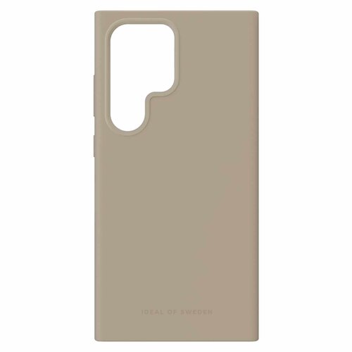 Ideal of Sweden Silicone Case Compatible w/MagSafe Beige for Samsung Galaxy S24 Ultra