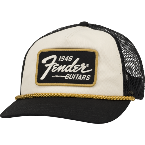 Fender Fender® 1946 Gold Braid Hat Cream/Black