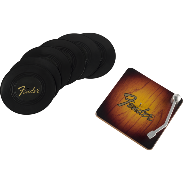 Fender Fender™ Sunburst Turntable Coaster Set