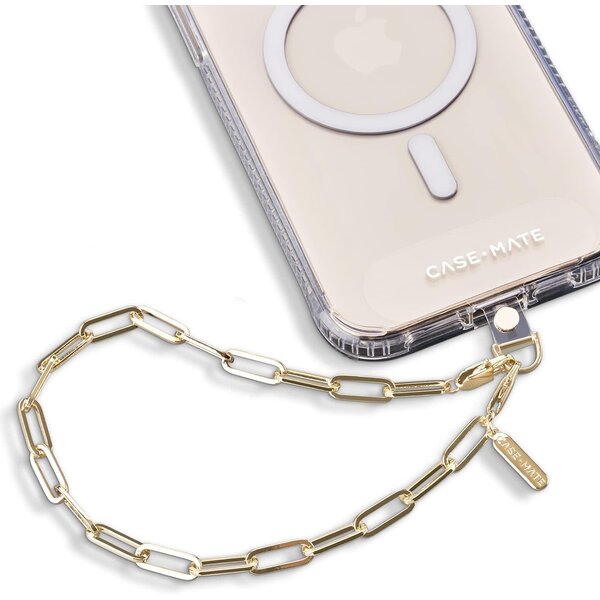 CaseMate Case-Mate Link Chain Phone Wristlet Gold