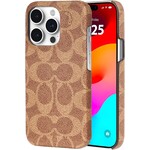 Coach Slim Wrap Signature C Case Tan iPhone 15 Pro