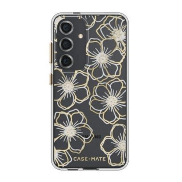 CaseMate CaseMate Floral Gems Case Gold Samsung Galaxy S24 5G