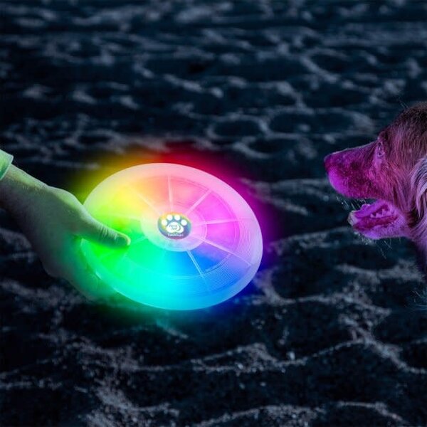 Nite Ize Flashflight Dog Discuit LED Flying Disc Disc-O
