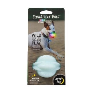 Nite Ize GlowStreak Wild LED Ball Disc-O