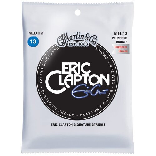 Martin & Co Martin MEC13 Eric Clapton's Choice Phosphor Bronze Acoustic Strings Light 13-56