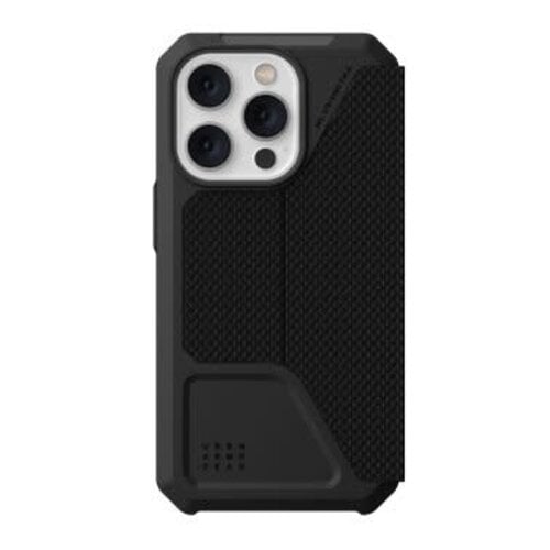 Urban Armor Gear *CL UAG Metropolis Folio Case Kevlar Black iPhone 14 Pro