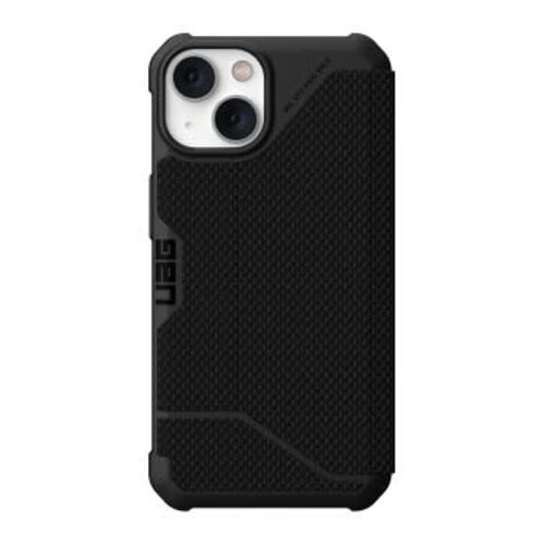 Urban Armor Gear *CL UAG Metropolis Folio Case Kevlar Black iPhone 14/13