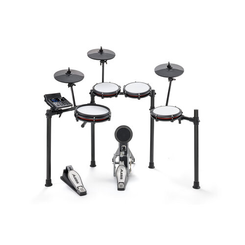 Alesis Alesis NITRO MAX KIT Eight Piece Electronic Drum Kit with Mesh Heads and Bluetooth
