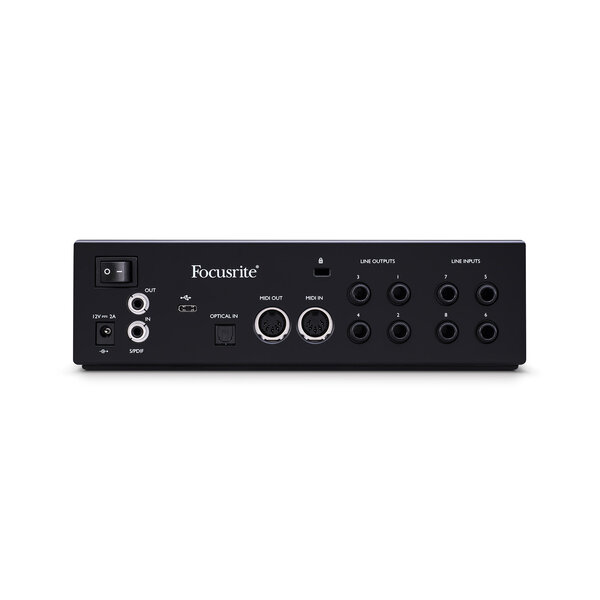 Focusrite Focusrite CLARETT-PLUS-4PRE 18-in / 8-out Audio Interface