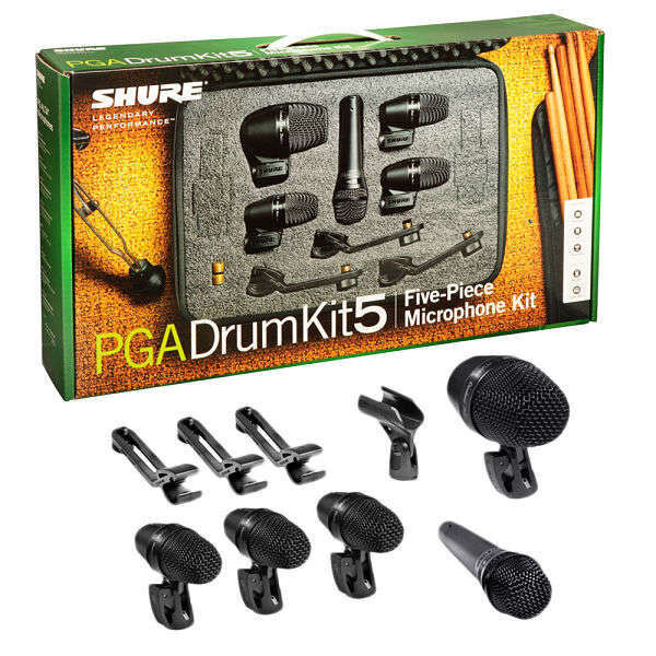 Shure Shure PGA DrumKit5 5-Piece Drum Microphone Kit