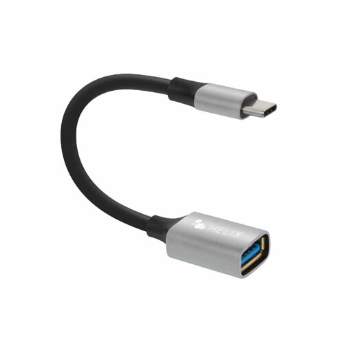 Helix Helix USB-C to USB-A Adapter Black