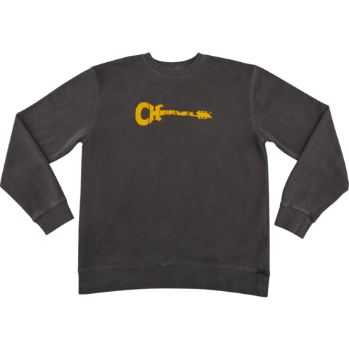 Charvel Charvel® Logo Sweatshirt Gray and Yellow X-Large