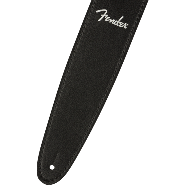 Fender Fender Vegan Leather Strap Black 2.5" Microfiber