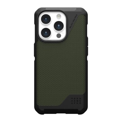 Urban Armor Gear *CL UAG Metropolis LT MagSafe Case Kevlar Olive iPhone 15 Pro