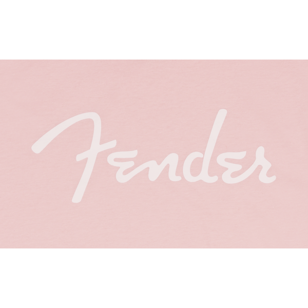 Fender CL* Fender Spaghetti Logo Tee Shell Pink XX-Large