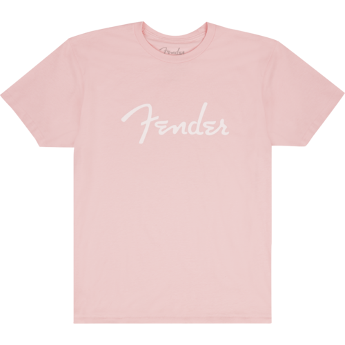 Fender CL* Fender Spaghetti Logo Tee Shell Pink Medium