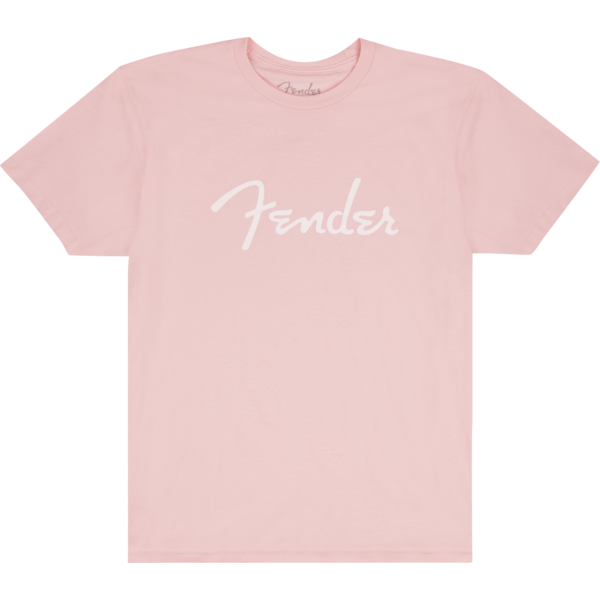 Fender CL* Fender Spaghetti Logo Tee Shell Pink Medium