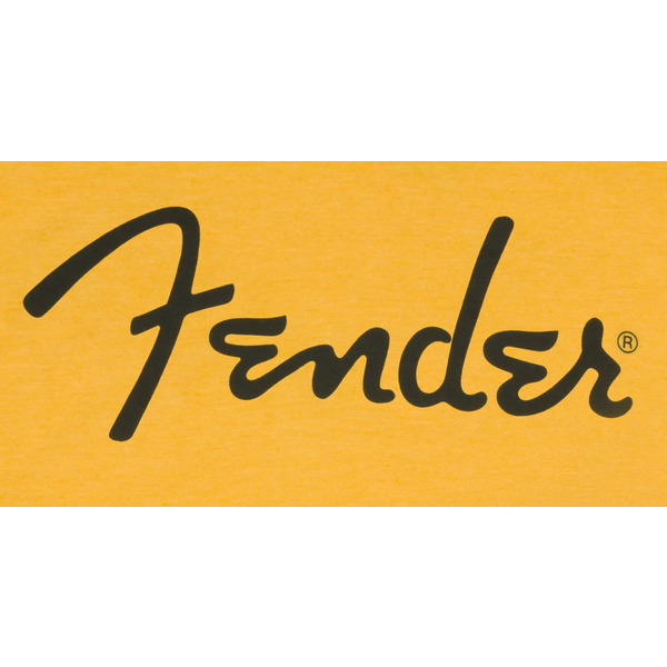 Fender CL* Fender Spaghetti Logo Tee Butterscotch Large