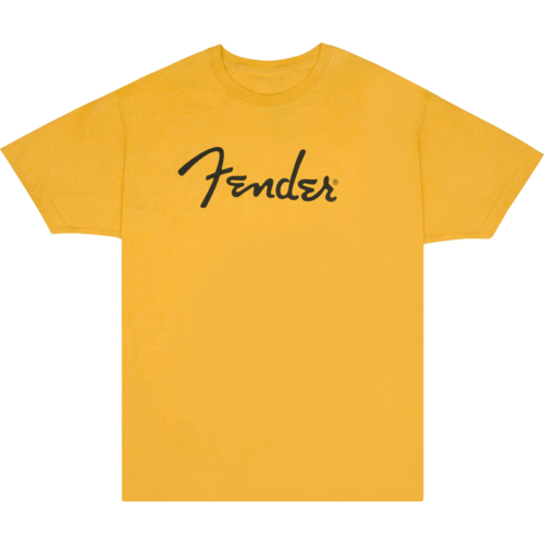 Fender CL* Fender Spaghetti Logo Tee Butterscotch Small