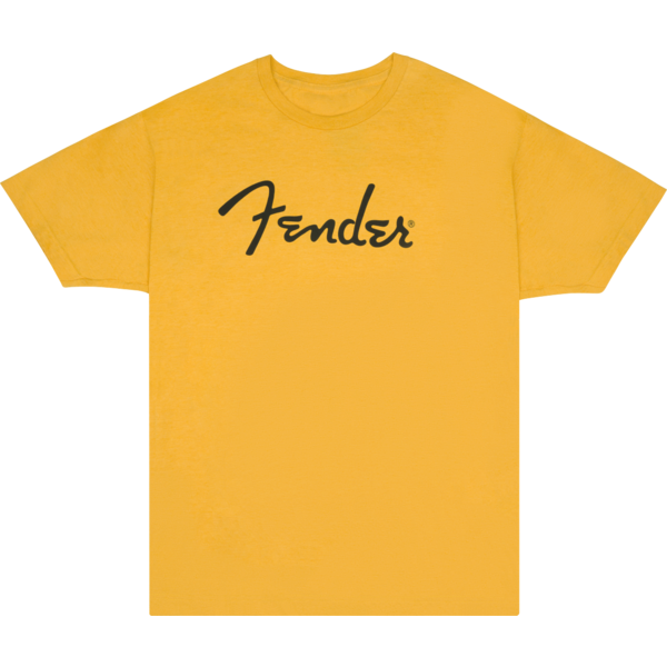 Fender CL* Fender Spaghetti Logo Tee Butterscotch Small