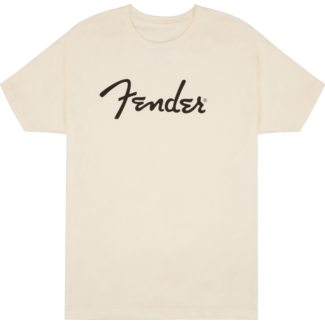 Fender CL* Fender Spaghetti Logo Tee Olympic White Large