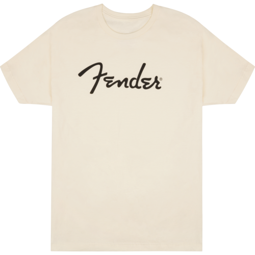 Fender CL* Fender Spaghetti Logo Tee Olympic White Large