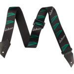 Jackson Jackson® Strap with Headstock Pattern Black and Green