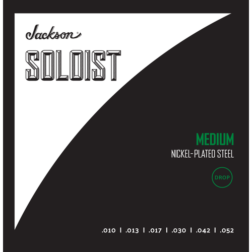 Jackson Jackson® Soloist™ Strings, Drop Medium .010-.052
