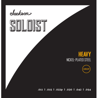 Jackson Jackson® Soloist™ Strings Drop Heavy .011-.054