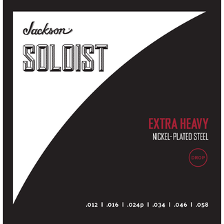Jackson Jackson® Soloist™ Strings Drop Extra Heavy .012-.058