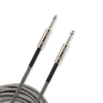 Planet Waves Planet Waves Braided Instrument Cable Black & Grey 15'