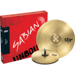 Sabian Sabian SBR5002 SBr 2-Pack 14" Hats 18" Ride Crash DRUM CYMBAL PACK