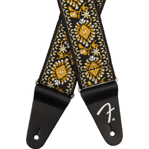 Fender Fender Pasadena Woven Strap Yellow Lotus 2"