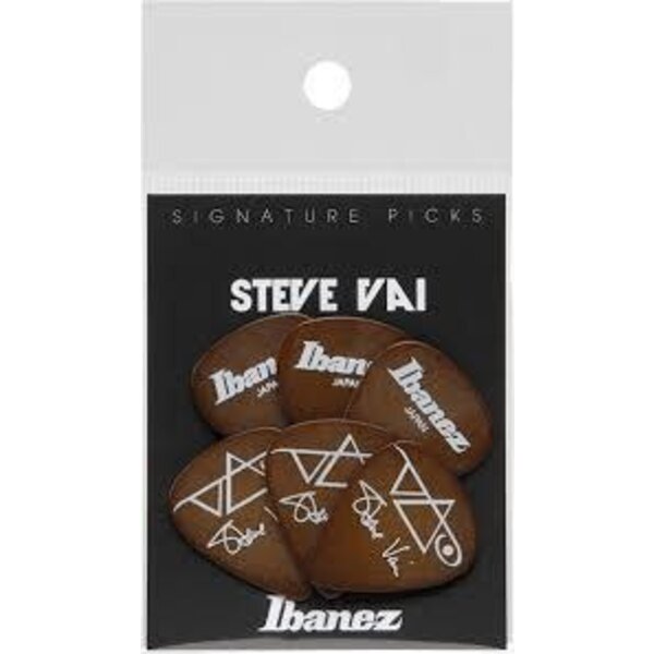 Ibanez Ibanez B1000SVBR Steve Vai Signature Model Heavy Guitar Picks Brown 6 Pack