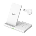 Uolo Volt 3-in-1 Wireless Charging Station with QC 3.0 Wall Charger