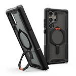 Urban Armor Gear UAG Plasma XTE Kickstand Pro MagSafe Case Black/Orange Samsung Galaxy S24 Ultra 5G