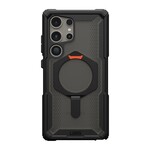 Urban Armor Gear UAG Plasma XTE Kickstand Pro MagSafe Case Black/Orange Samsung Galaxy S24 Ultra 5G