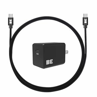 Blu Element Blu Element Wall Charger USB-C 20W PD w/USB-C Cable 4ft Black