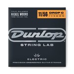 Jim Dunlop Dunlop Nickel Wound Drop C Electric Guitar Strings 11-56