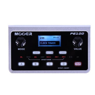 Mooer Mooer PE100 Portable Multi-Effects Processor