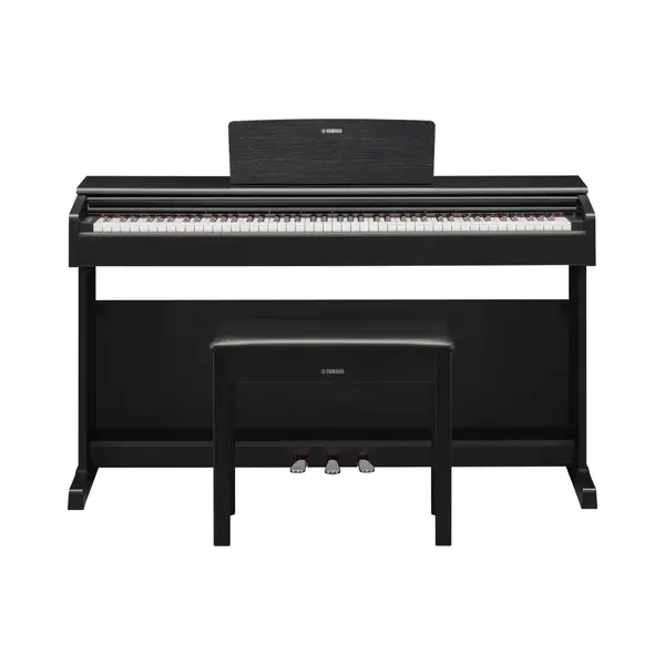 Yamaha Yamaha YDP145 ARIUS Standard 88-Key Digital Piano w/ Stand, Bench & 3 Pedals Black