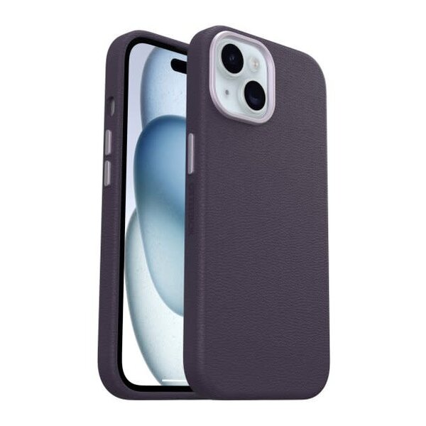 Otterbox Otterbox Symmetry Cactus Leather w/MagSafe Case Plum Luxe iPhone 15