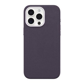 Otterbox *CL Otterbox Symmetry Cactus Leather w/MagSafe Case Plum Luxe iPhone 15 Pro Max